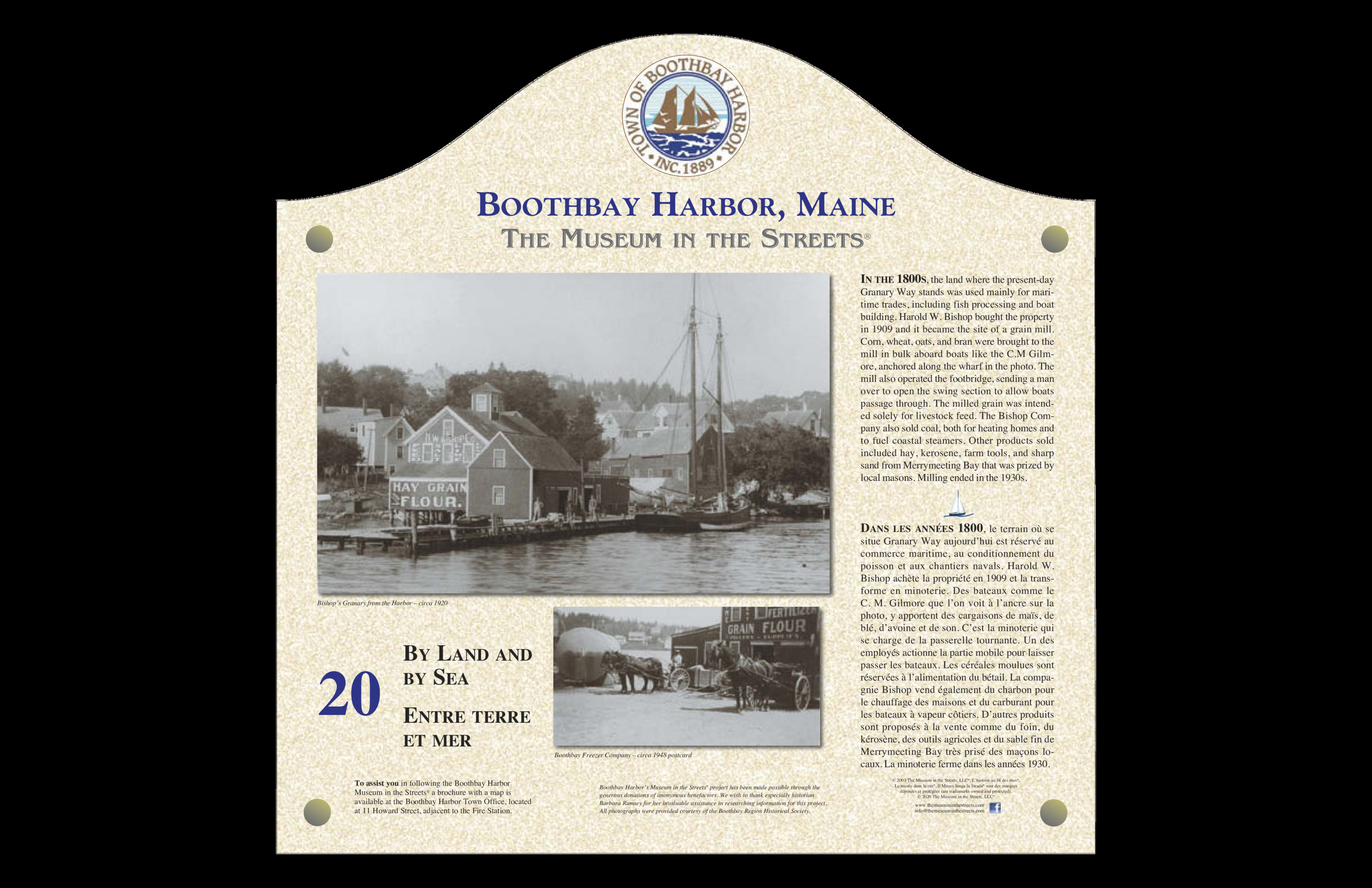 Boothbay Harbor Museum in the Streets