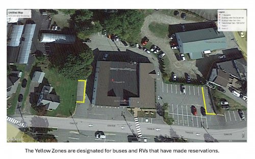 Bus and RV zones